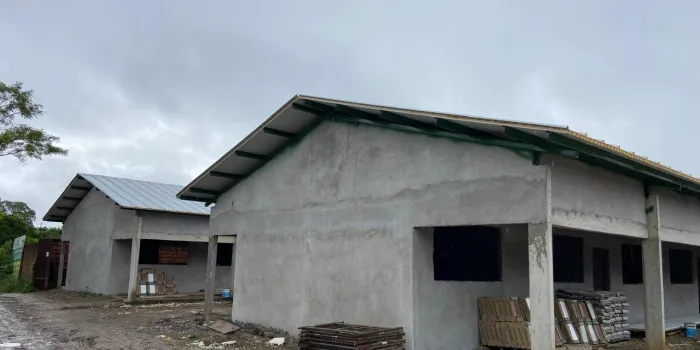 Obras: Construção da nova Escola Irmã Theodora avança com foco em acabamento e infraestrutura moderna