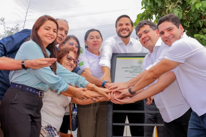 Rafael Fonteles entrega recuperação da Ponte do Mocambinho e destaca que governo já investiu R$ 500 milhões em obras só na capital