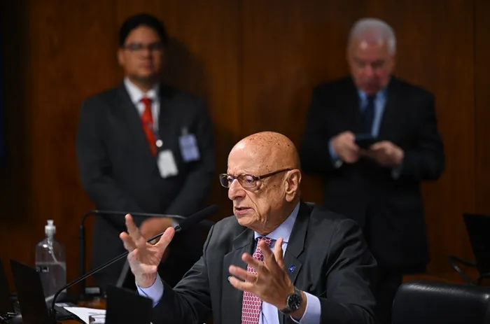 Relator, Esperidião Amin alterou o projeto original para ampliar as punições - Foto: Saulo Cruz/Agência Senado