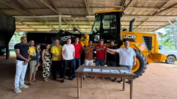  Deputado estadual Jean Oliveira (MDB) em São Miguel do Guaporé (Foto: Assessoria Parlamentar)