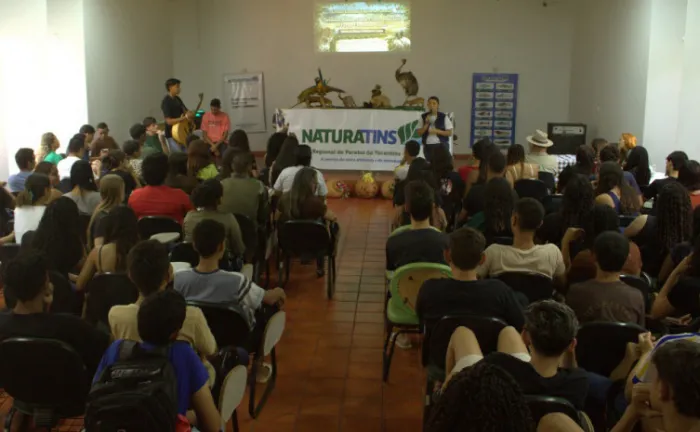 Naturatins inicia projeto de educação ambiental com estudantes no Parque Estadual do Cantão