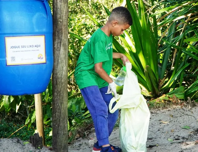 São Sebastião promove ação de educação ambiental no Mangue da Enseada
