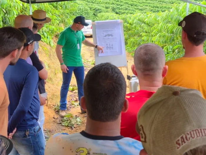 Dia de Campo sobre tecnologias para aumentar a produtividade do café reúne 180 participantes em Iconha