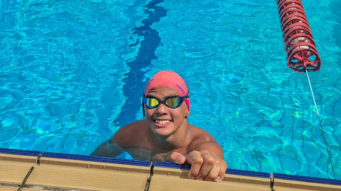 Promessa baiana de águas abertas, jovem de 12 anos disputa Brasileiro de olho em competição internacional