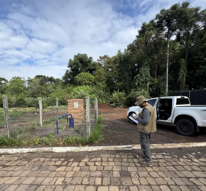 SEMAE realiza vistorias orientativas em poços urbanos de Chapecó para ampliar regularização do uso da água