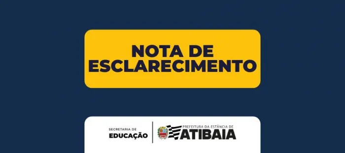Foto: Reprodução/Prefeitura de Atibaia - SP