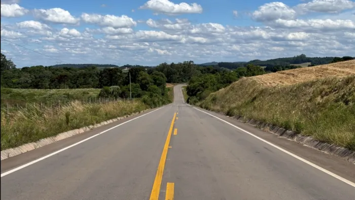 Obra de 15 quilômetros transformou a logística local, beneficiando diretamente o escoamento da produção agrícola e pecuária -Foto: Ascom Daer