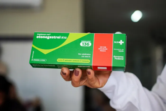 O Implanon é um contraceptivo que evita a gravidez não planejada por até três anos - Cortesia Prefeitura de Mossoró