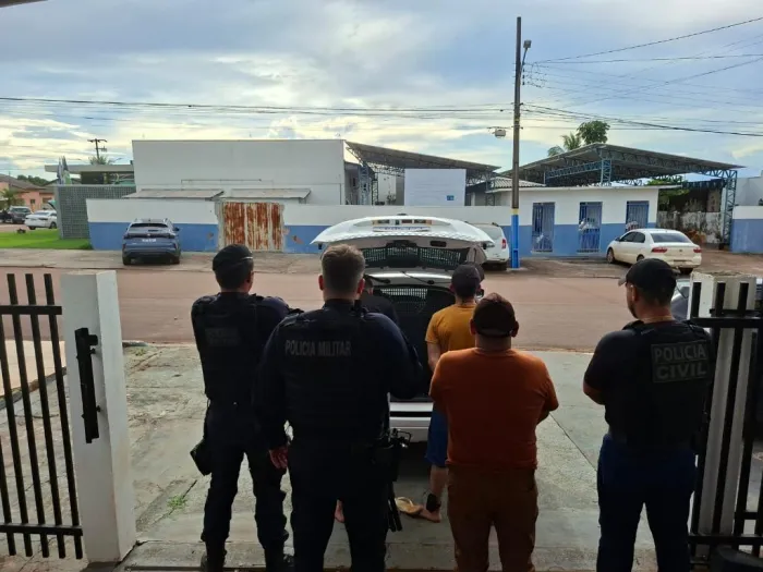 Suspeitos são presos após vítima escapar de “salve” aplicado por facção criminosa