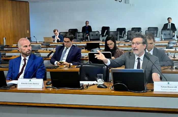 A comissão temporária que debate o projeto de reforma do Código Civil ouviu especialistas em responsabilidade civil nesta quinta-feira - Foto: Geraldo Magela/Agência Senado