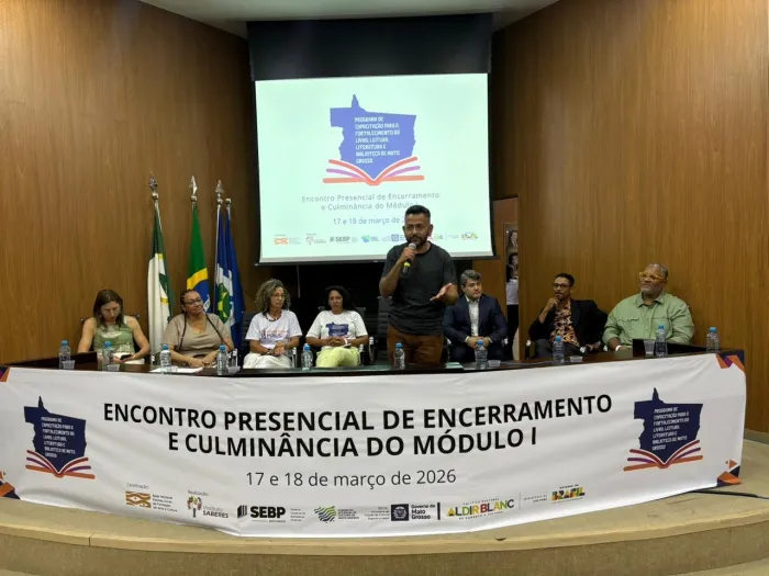 Servidores da Biblioteca Municipal Monteiro Lobato participam de capacitação em Cuiabá