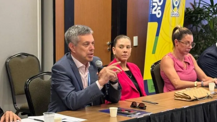 Diretor da SEL Adão Cândido representou o governo do Estado no Fórum Nacional das Secretarias do Esporte -Foto: Divulgação SEL