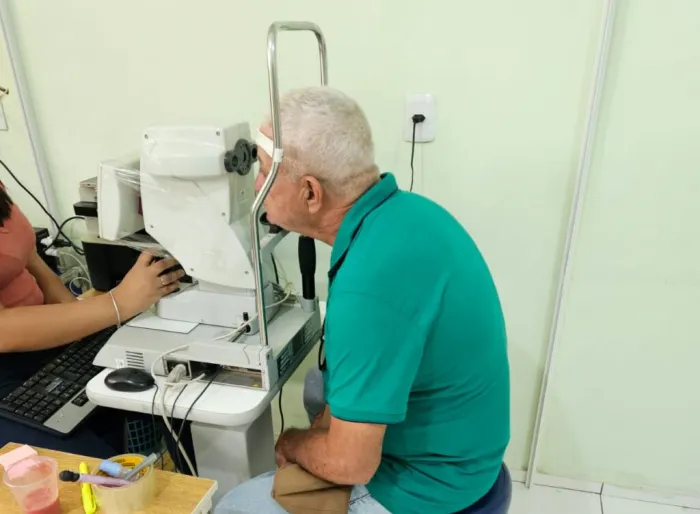 Triagem para mutirão de cirurgias de catarata no Vale do Sambito foi iniciada nesta sexta (20)