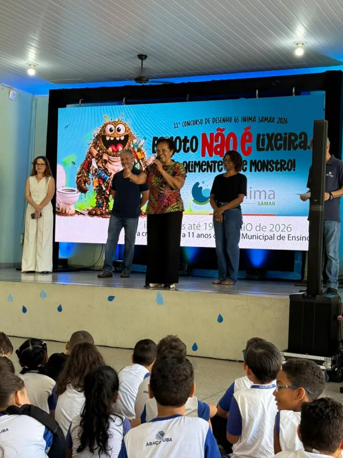 Concurso de desenho mobiliza alunos da rede municipal e reforça conscientização sobre uso da água em Araçatuba
