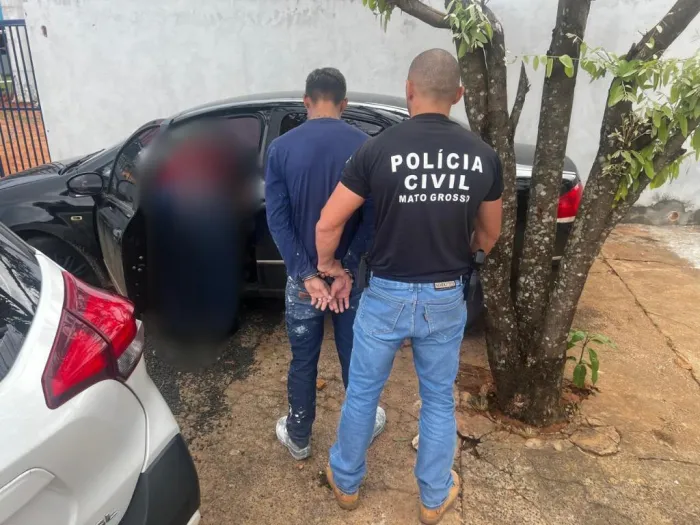Investigação da Polícia Civil de Mato Grosso leva à prisão de foragido da Justiça de Mato Grosso do Sul em Alto Araguaia