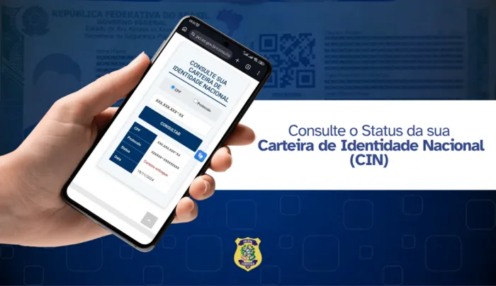 Polícia Científica divulga novo link para consulta da Carteira de Identidade
