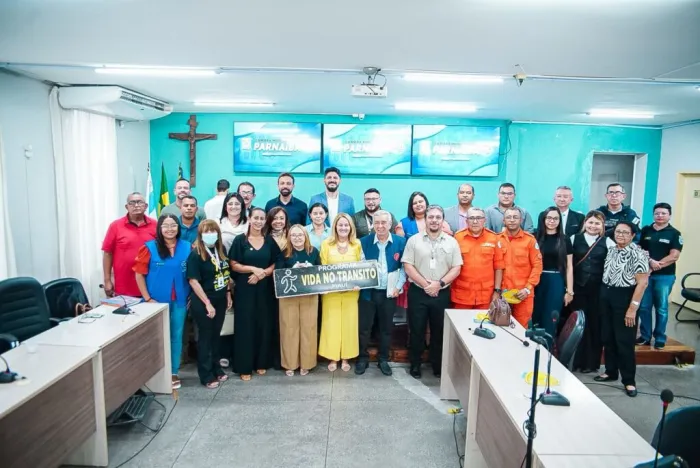 Sesapi implanta Programa Vida no Trânsito em Parnaíba com apoio de diversas instituições