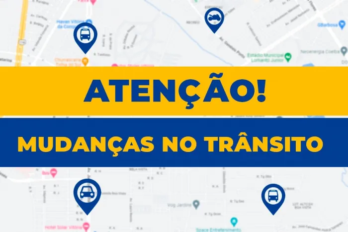Simtrans informa alterações no trânsito neste final de semana por conta da realização de eventos