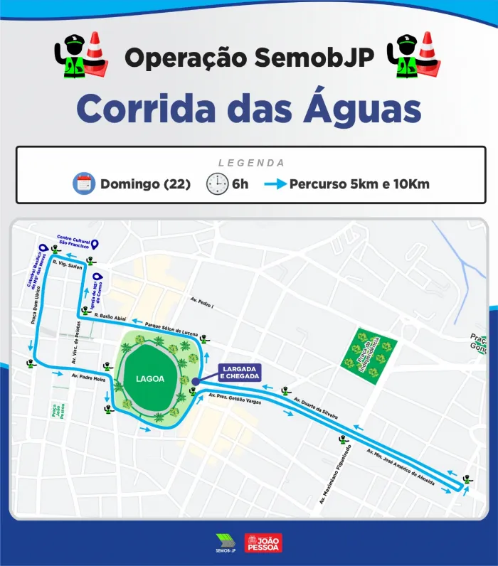 Semob-JP monta esquema especial de trânsito para eventos neste fim de semana