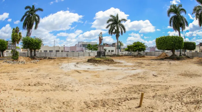 Ordem de serviço para reforma da Praça Vigário Cravo gera boas expectativas para moradores de Boquim