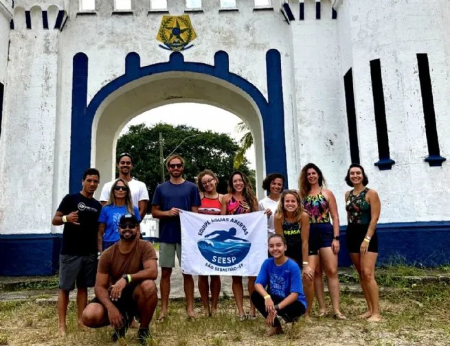 São Sebastião conquista 2º lugar por equipes no Circuito Paulista de Travessias Aquáticas
