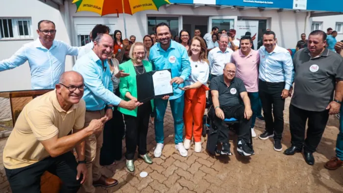 Secretária Arita fez o anúncio de R$ 2,2 milhões para aquisição e instalação de equipamentos para o Hospital Dom João Becker -Foto: Arthur Vargas/Ascom SES