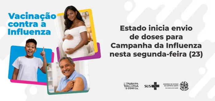 Estado inicia envio de doses para Campanha da Influenza nesta segunda-feira (23)