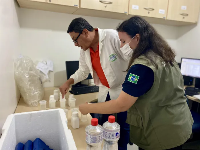 Sesau executa programa de análise da água distribuída à população pelas concessionárias públicas e privadas