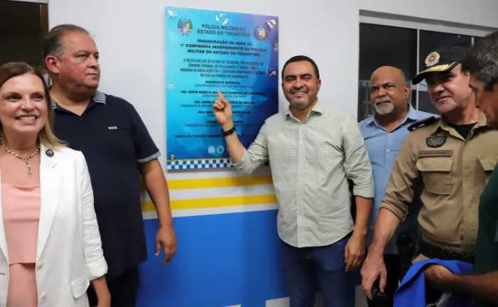 Governador Wanderlei Barbosa entrega 1ª Companhia Independente da PM em Formoso do Araguaia e anuncia novos investimentos para a segurança pública 