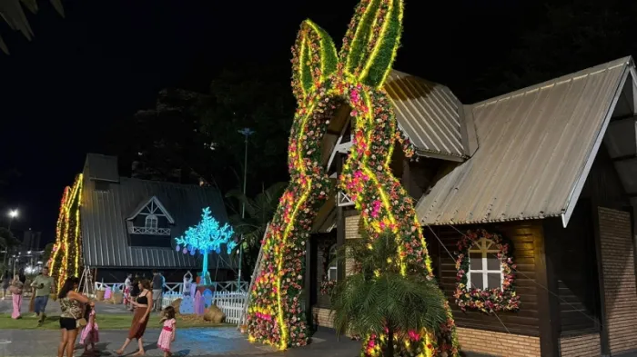 Prefeitura de Sinop inicia “Páscoa na Praça” com programação cultural e espaço temático para famílias