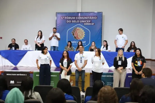 Sorriso promove Fórum Comunitário do Selo Unicef