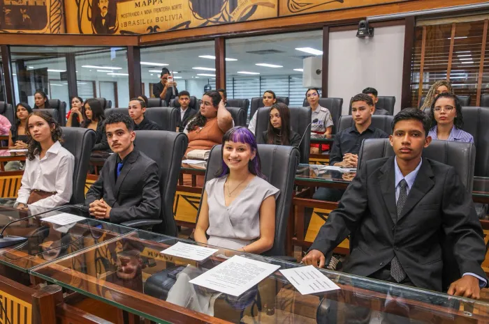 Aleac realiza diplomação e posse de estudantes na 5ª edição do Programa Jovem Parlamentar Acreano