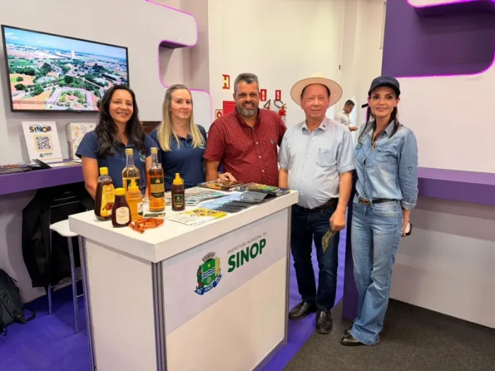 Prefeitura de Sinop expõe potencialidades da Capital do Nortão no Show Safra
