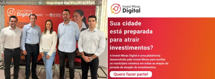 Governo lança a Invest Minas Digital, plataforma para fortalecer a atração de investimentos para Minas Gerais