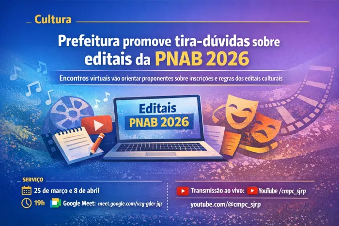 Prefeitura promove tira-dúvidas sobre editais da PNAB 2026