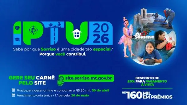 Foto: Reprodução/Prefeitura de Sorriso - MT