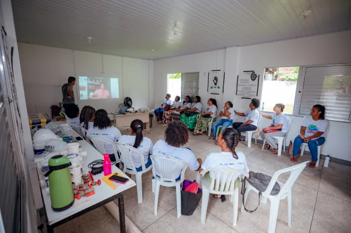Assistidas do CRAS Itinga I participam de curso de capacitação em hidráulica