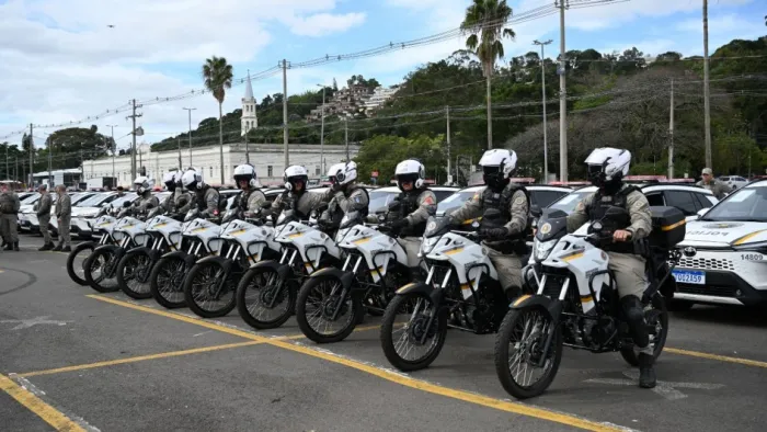Somente em 2025, Brigada Militar recebeu 58 motocicletas -Foto: Leonardo Fister/Ascom SSP