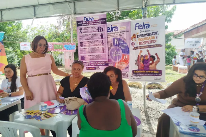 Incentivo à denúncia e busca por apoio marcam participação da Secretaria da Mulher na Conexão Mangabeira