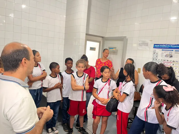 Estudantes de Alagoinhas visitam Estação de Tratamento do Sobocó