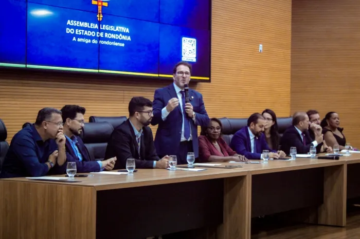  Abertura do 1º Pacto Legislativo de Rondônia aconteceu na terça-feira (24). (FOTO: Isabela Gomes | Secom ALE/RO)