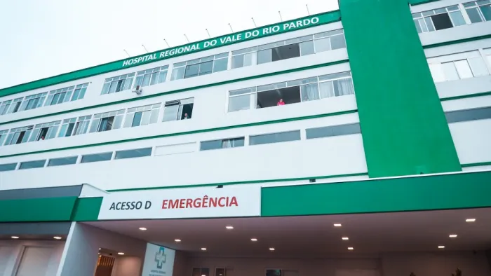 Hospital Regional de Rio Pardo é referência em média complexidade na região, com cerca de 5 mil atendimentos/mês na emergência -Foto: Arthur Vargas/Ascom SES