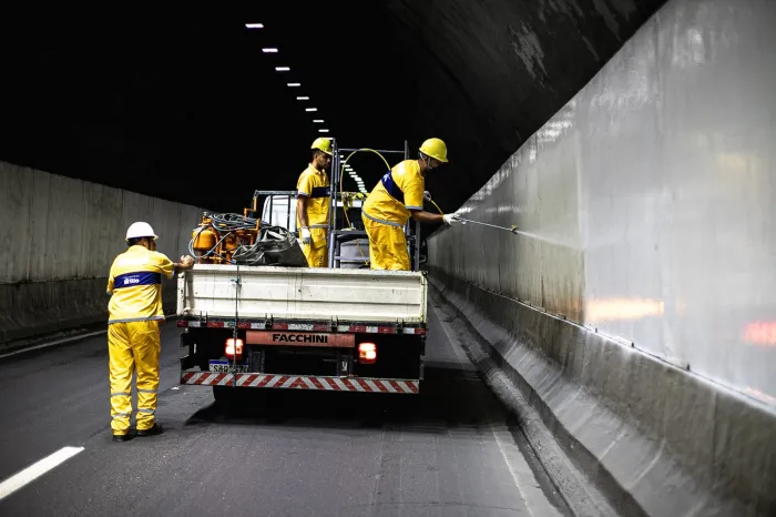 Túneis da cidade passam por revitalização