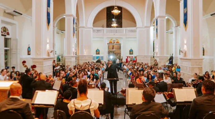 Orsse abre série 'Sons da Catedral' com concerto pascal e emociona público na Igreja de São José