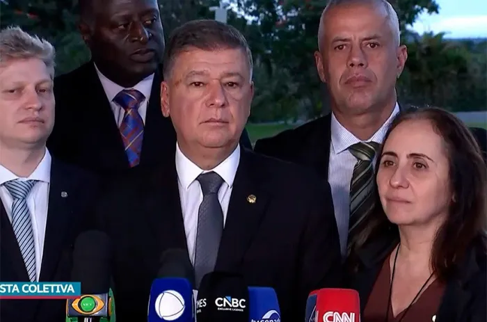 O senador Carlos Viana, presidente da CPMI do INSS, em entrevista após a decisão do Supremo Tribunal Federal - Foto: Reprodução / TV Senado