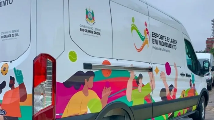Estado lança Projeto Vans Olímpicas com cinco veículos para atendimento itinerante