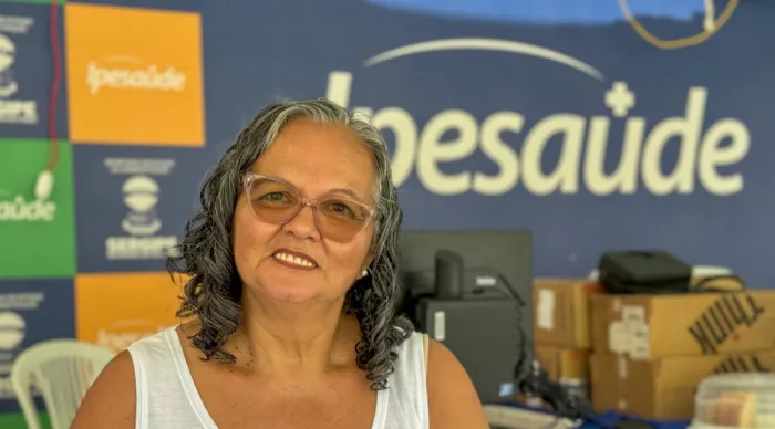 Cleomar Teixeira é beneficiária há 24 anos / Fotos: Ipesaúde