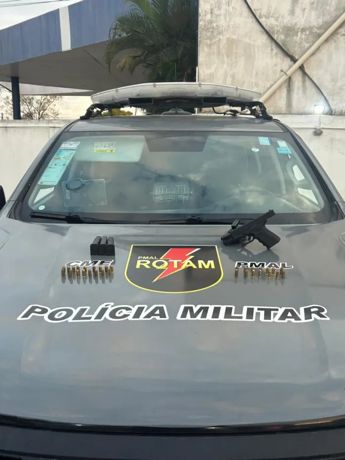 Polícia Militar apreende arma em apartamento no Cidade Universitária