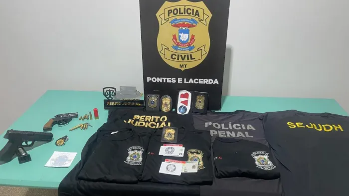 Polícia Civil cumpre mandado de busca e apreensão em alvo suspeito de usurpação de função pública