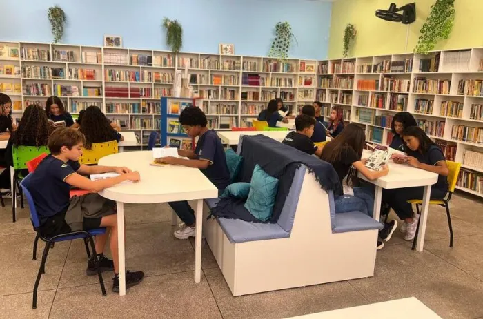 Legislação prevê que escolas devem contar com biblioteca, entre outros itens - Foto: Divulgação/SEE-MG